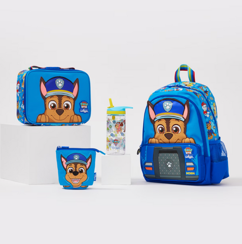 Paw Patrol Junior 4 Piece Character Backpack Bundle - Mid Blue