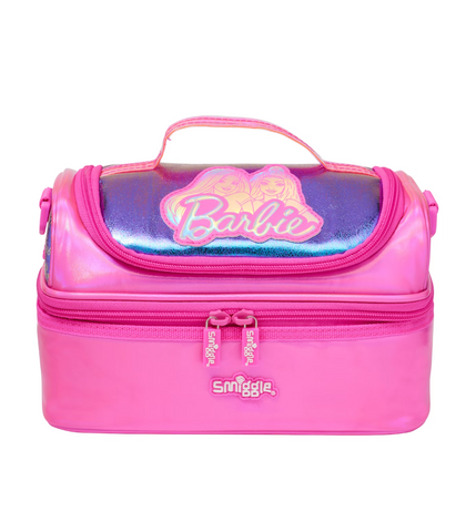 Barbie Double Decker Lunchbox With Strap
