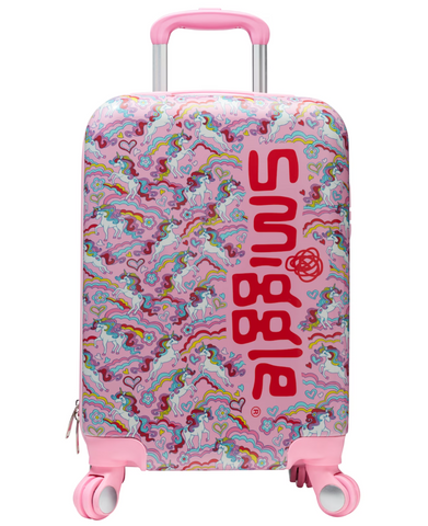 Wild Side 4 Wheel Suitcase -Pink