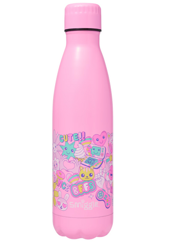 Epic Adventures Wonder Insulated Steel Drink Bottle 500Ml - Pink