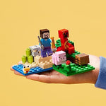 21177 Minecraft The Creeper Ambush Building Toy with Steve - toylibrary.lk