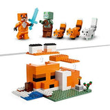 21178 Minecraft The Fox Lodge House, Animal Toys - toylibrary.lk