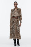 BELTED ANIMAL PRINT DRESS