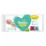 Pampers New Baby Wipes 1 Pack = 50 Baby Wet Wipes - toylibrary.lk