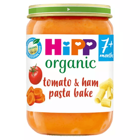 HiPP Tomato & Ham Pasta Bake Baby Food Jar 7+ Months - toylibrary.lk