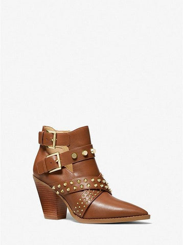 Dover Astor Stud Leather Ankle Boot - toylibrary.lk