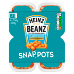 Heinz No Added Sugar Beanz in Tomato Sauce Snap Pots - toylibrary.lk