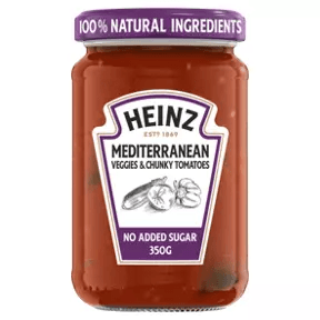 Heinz Mediterranean Veggies & Chunky Tomatoes Pasta Sauce - toylibrary.lk