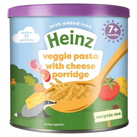 Heinz Veggie Pasta with Cheese Porridge Baby Food 7+ Months - toylibrary.lk