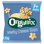 Organix Finger Foods Cheese Stars 7+ Months - toylibrary.lk