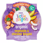 ASDA Little Angels Organic Vegetable & Chicken Biryani 12+ Months 200g - toylibrary.lk