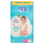 ASDA Little Angels Comfort & Protect 6+ Jumbo Pack 46 Nappies - toylibrary.lk