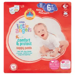 ASDA Little Angels Comfort & Protect 6+ 32 Nappy Pants - toylibrary.lk