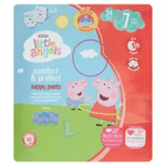 ASDA Little Angels Comfort & Protect Peppa Pig 7 24 Nappy Pants - toylibrary.lk