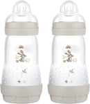 MAM Easy Start Self Sterilising Anti-Colic Baby Bottle Pack of 2 (2 x 260 ml) - toylibrary.lk