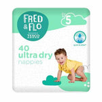 Fred & Flo 40 Ultra Dry Nappies Size 5 - toylibrary.lk