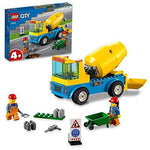 60325 City Great Vehicles Cement Mixer Truck Toy - toylibrary.lk