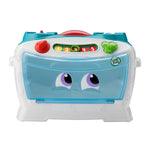 LeapFrog 80-19289E Loving Pretend Play Toy, Counting and Plastic Food Baby Musical Lovin' Oven-The Perfect Recipe for Number Learning Fun, Blue,5.31 x 14.88 x 9 inches - toylibrary.lk