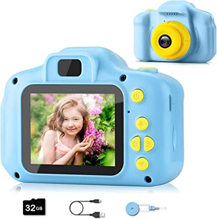 YunLone Kids Camera Children Digital Camera Toddler Camera 1080P HD
