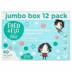Fred & Flo Biodegradable Fragrance Free 60 Wipes 12 Box - toylibrary.lk