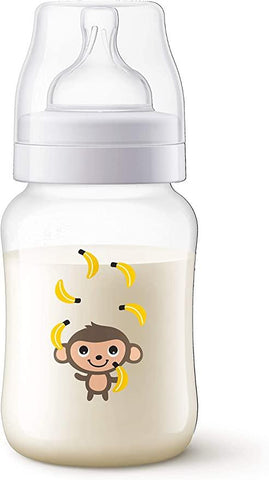 Anti-Colic Bottle with Air Valve Compatible SCF821/11, 260 ml, Pack of 1 - toylibrary.lk