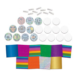 Foil Badges, Craft Kit for Kids - toylibrary.lk