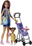 Barbie Babysitting Playset with Skipper Doll, Baby Doll - toylibrary.lk