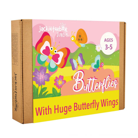 jackinthebox Butterflies Craft kit for kids - toylibrary.lk