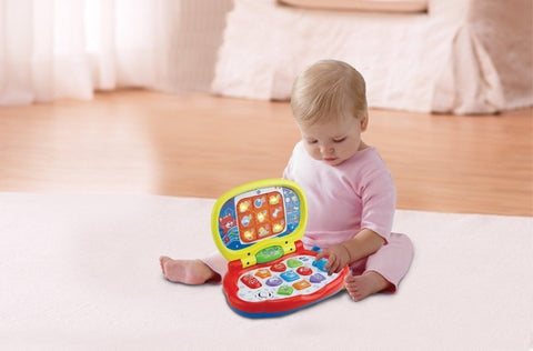 Baby Laptop, Colourful Kids Laptop with LCD Screen - toylibrary.lk
