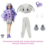 Barbie Cutie Reveal Doll with Puppy Plush Costume & 10 Surprises Including Mini Pet & Color Change, Gift for Kids 3 Years & Older - toylibrary.lk