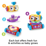 4-in-1 Ultimate Learning Bot, electronic activity toy with lights - toylibrary.lk