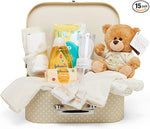 Newborn Unisex Baby Gift Set - Hand Packed Cream Hamper