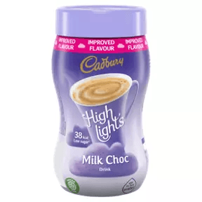 Cadbury Highlights Milk Hot Chocolate - toylibrary.lk