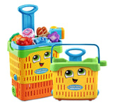 LeapFrog Count-Along Basket & Scanner, Roleplay Toy for Children, Interactive Learning Toy for Pretend Play, Play Set with Food, Shapes and Colours, Imaginative Play for Kids Aged 2 Years + - toylibrary.lk