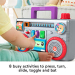 Laugh & Learn Busy Boombox - UK English Edition - toylibrary.lk