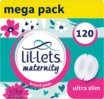 Lil-Lets Maternity Breast Pads, 120 x Disposable Nursing Pads