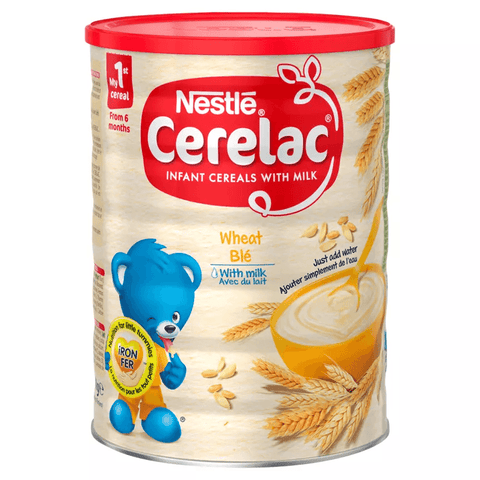 Nestle CERELAC Wheat Based Fortified Baby Cereal, Just Add Water, 6 Months+ - toylibrary.lk