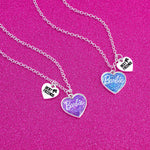 Barbie Best Friends Heart Necklace Set, Pink - toylibrary.lk