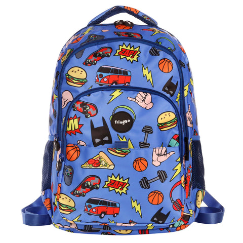 MULTI COMPARTMENT BACKPACK - DOODLES BOY