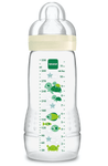 Easy Active 2nd Age Bottle, 330ml - 6+ Months - X-Flow Teat, Ultra-Fast Speed - White - toylibrary.lk