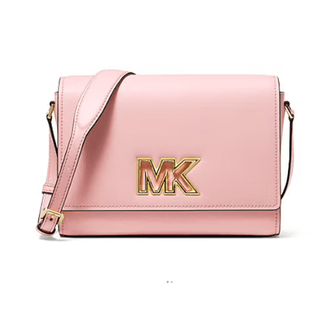 MK Mimi Medium Leather Messenger Bag - toylibrary.lk