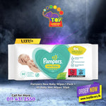 Pampers New Baby Sensitive Baby Wipes, 50 Wipes - toylibrary.lk