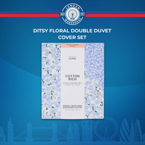 Ditsy Floral Double Duvet Cover Set