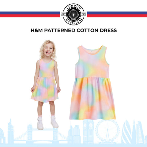 Patterned cotton dress
