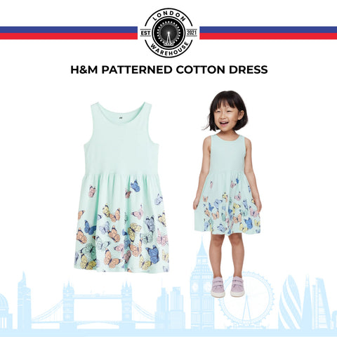 Patterned cotton dress