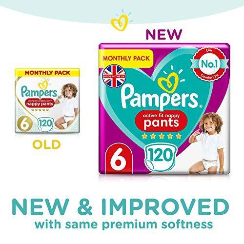 Pampers Active Fit Nappy Pants Size 4 Jumbo+ Pack | Morrisons