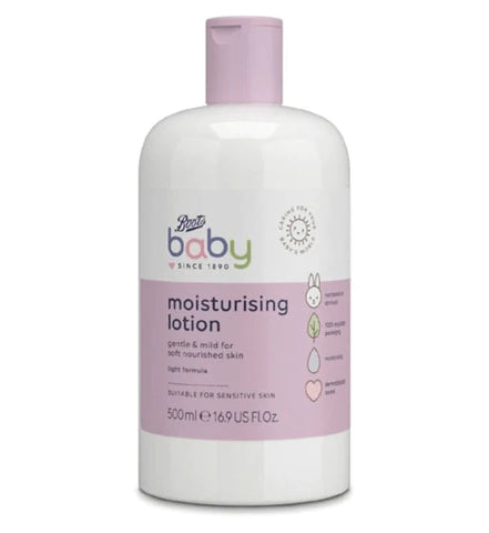 Boots Baby moisturising lotion 500ml - toylibrary.lk