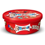 Celebrations Tub, 8 Famous Brans Chocolate, 650g - toylibrary.lk