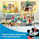 Disney Mickey and Friends Castle Defenders Buildable Toy - toylibrary.lk