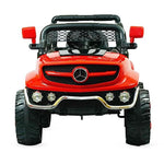 Electric Rechargeable Toy Jeep for Kids with Push Start, Music, Bluetooth Remote - toylibrary.lk